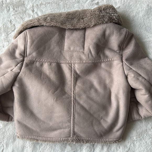 Hollister Faux Shearling Biker Jacket - Picture 4 of 6